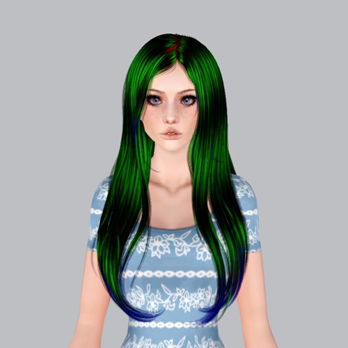 Newsea`s Capriccio Metal Moose hairstyle retextured by Plumb Bombs for Sims 3
