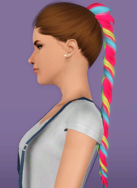 Alesso`s Apple hairstyle retextured by Forever and Always for Sims 3
