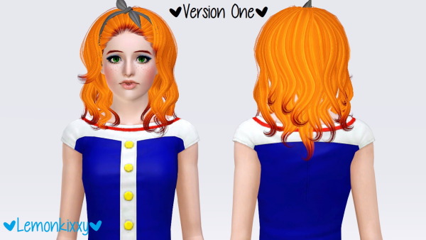 Momo Newsea and Anto Mashup by Lemonkixxy for Sims 3
