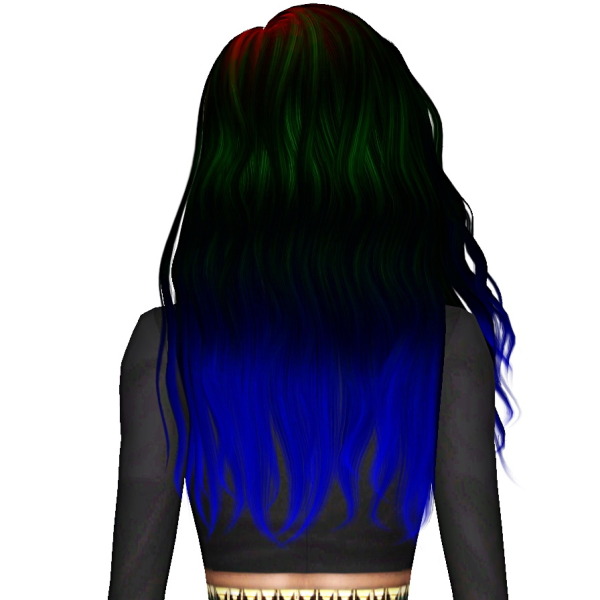 Nightcrawler 26 hairstyle retextured by July Kapo for Sims 3