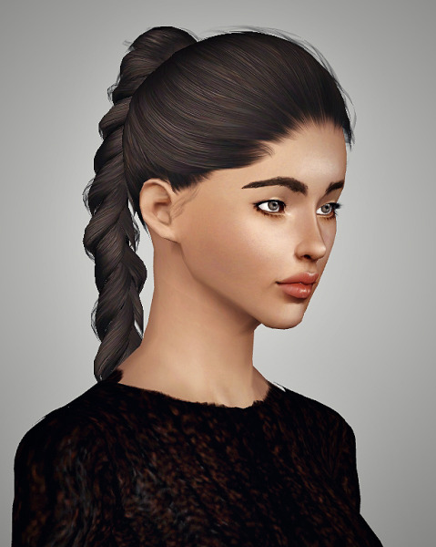 Alesso`s Apple hairstyle retextured by Royal for Sims 3