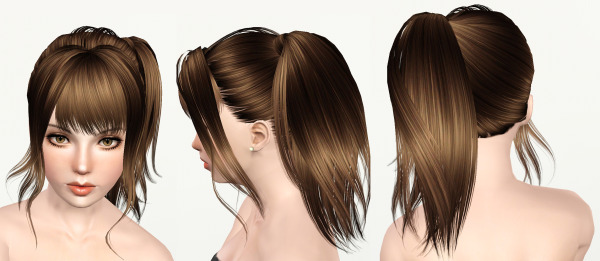 Skysims 178 seafoamie hairstyle retextured by Mod the Sims for Sims 3