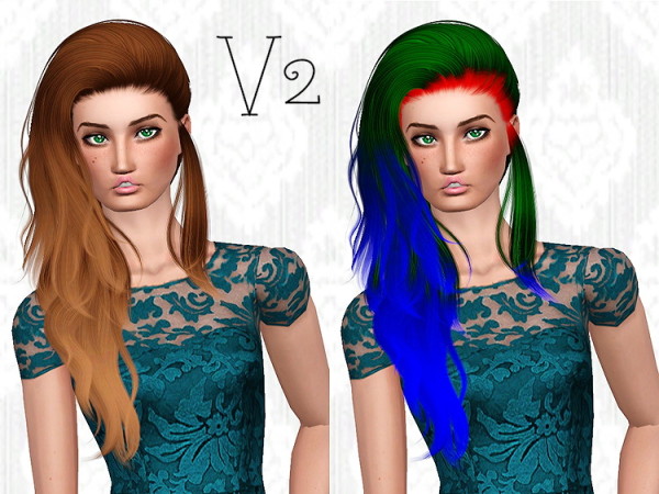 Nightcrawler`s 23 hairstyle retextured by Chantel for Sims 3