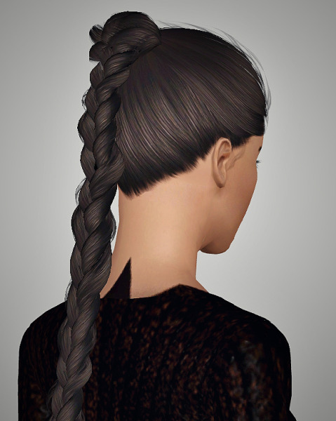 Alesso`s Apple hairstyle retextured by Royal for Sims 3
