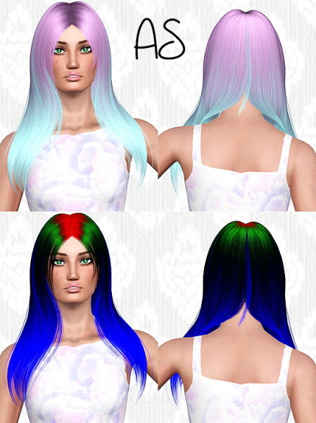 Alesso`s Gypsy hairstyle retextured by Chantel Sims for Sims 3