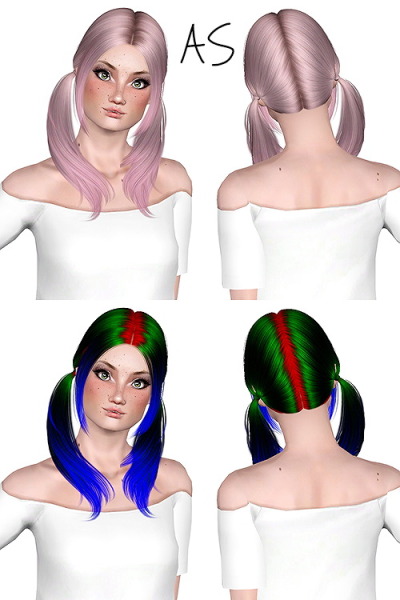 Nightcrawler`s hairstyle 25 retextured by Chantel Sims for Sims 3