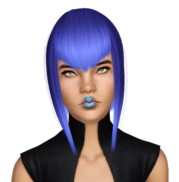 Zauma Minzy hairstyle retextured by Monolith Sims for Sims 3