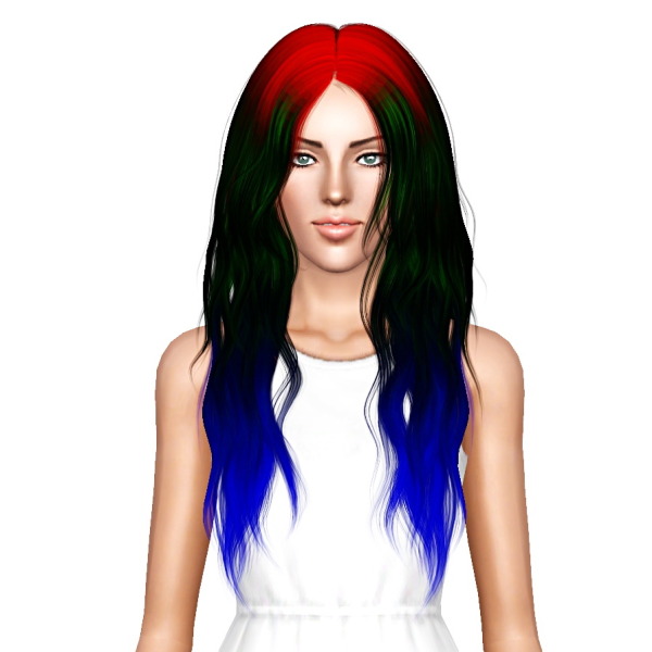 Alesso`s Glow hairstyle retextured by July Kapo for Sims 3