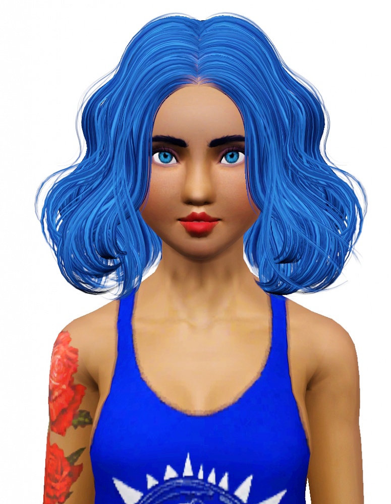 Skysims 231 hairstyle retextured by Pocket for Sims 3