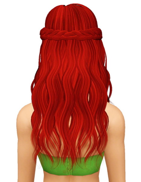 Skysimss 186 hairstyle retextured by Pocket for Sims 3