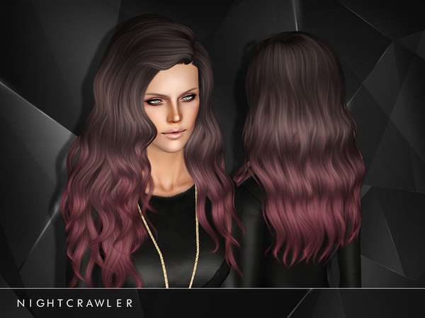 Wavy Hairstyle 26 by Nightcrawlwer by The Sims Resource for Sims 3