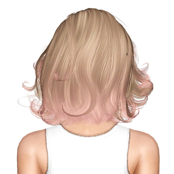 Newsea`s Heroine hairstyle retextured by July Kapo for Sims 3