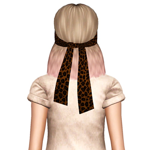 Modish Kitten Woodstock hairstyle retextured by July Kapo for Sims 3