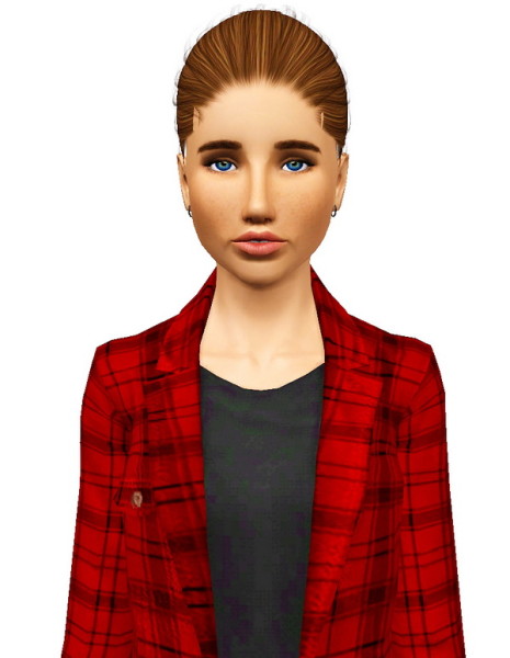Alesso`s Apple hairstyle retextured by Pocket for Sims 3