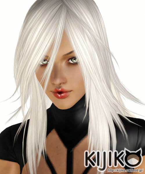 Fluorite hairstyle for her by Kijiko - Sims 3 Hairs