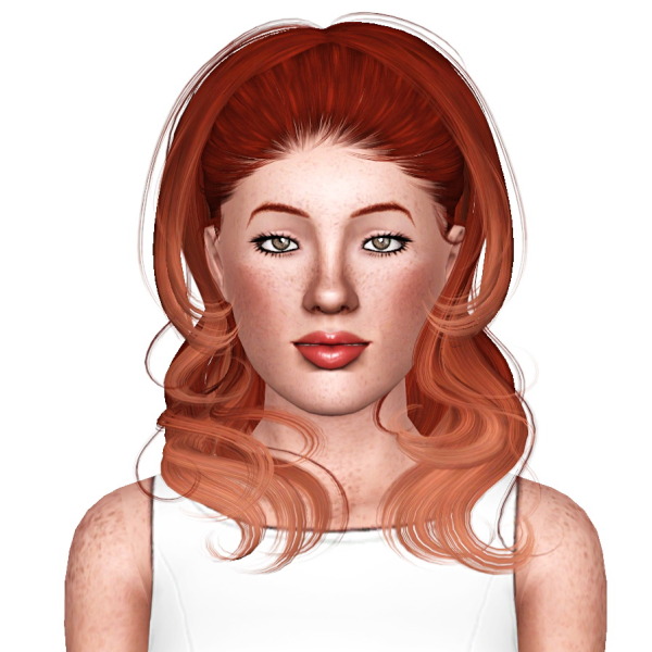 Newsea`s Morning Dew hairstyle retextured by July Kapo for Sims 3