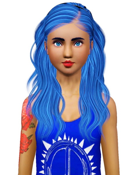 Raon 34 hairstyle retextured by Pocket for Sims 3