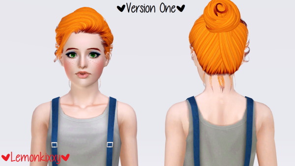 Newsea`s Sandra hairstyle retextured by Lemonkixxy`s Lair for Sims 3
