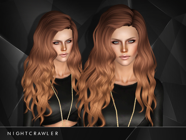 Wavy Hairstyle 26 by Nightcrawlwer by The Sims Resource for Sims 3