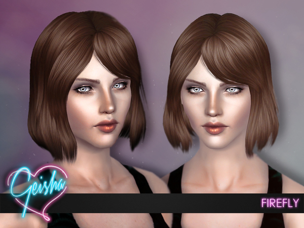 Firefly hairstyle by GeishaSims by The Sims Resource for Sims 3