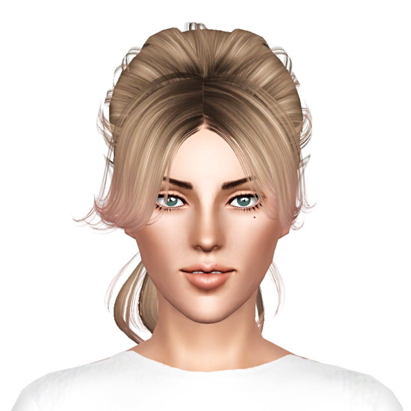 Newsea`s Brooklyn hairstyle retextured by July Kapo for Sims 3