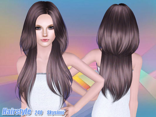 Stairs Hairstyle 240 by Skysims by The Sims Resource for Sims 3