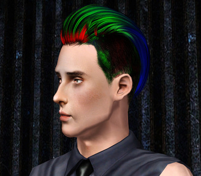 Newsea`s Macho hairstyle retextured by Thecnihs for Sims 3