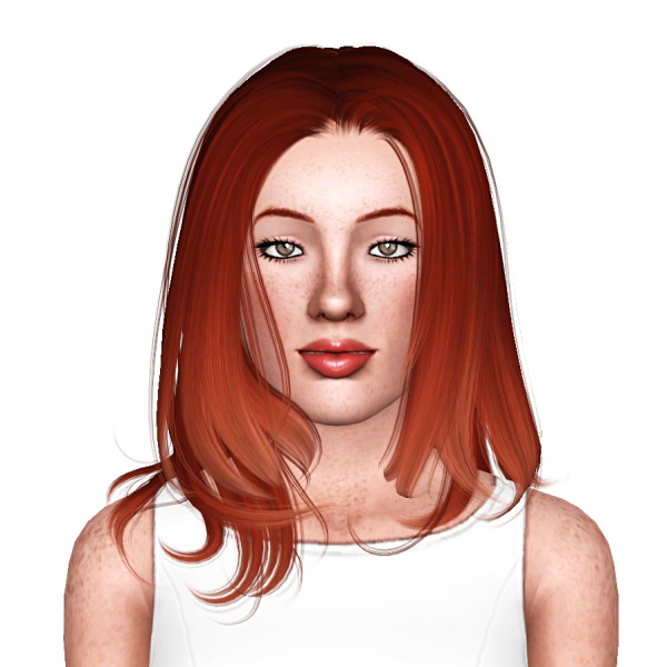 CoolSims 107 hairstyle retextured by July Kapo for Sims 3