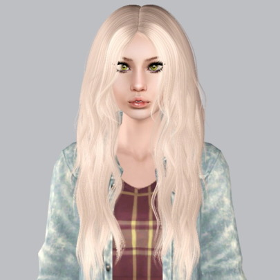 Alesso`s Glow hairstyle retextured by Plumb Bombs - Sims 3 Hairs