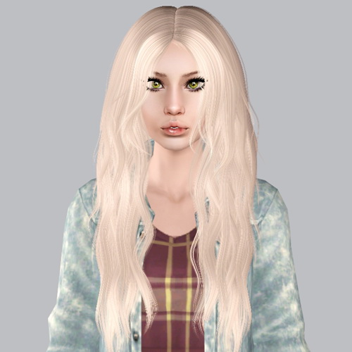 Alesso`s Glow hairstyle retextured by Plumb Bombs for Sims 3