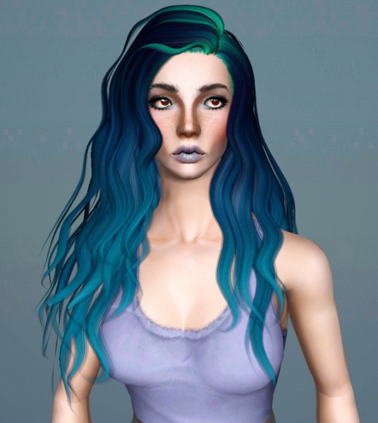 Nightcrawler 26 hairstyle retextured by Thecnihs for Sims 3