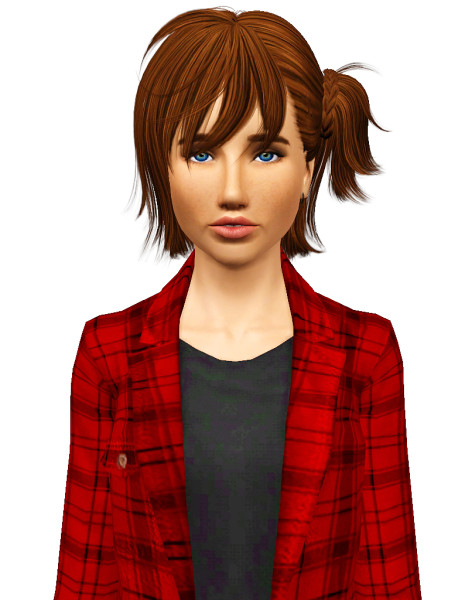 Newsea`s Hungry hairstyle retextured by Pocket for Sims 3