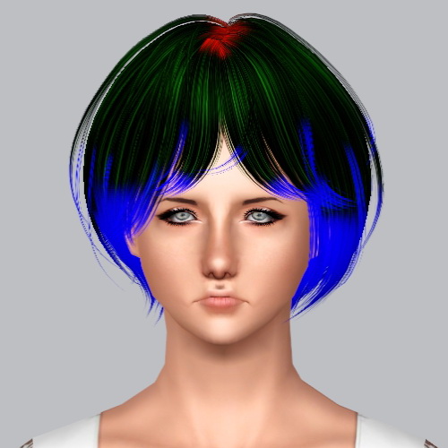 Newsea`s J194 Mushroom hairstyle retextured by Plumb Bombs for Sims 3