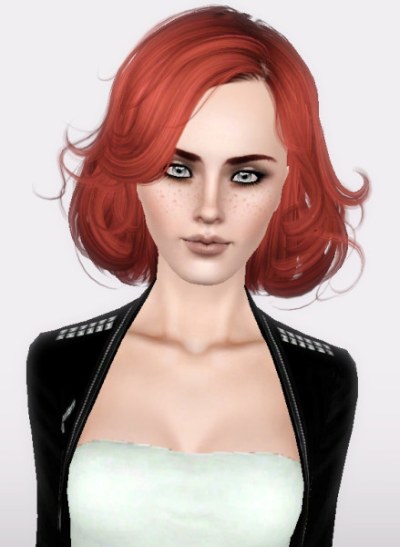 Newsea`s J202 Amor hairstyle retextured by Fanaskher for Sims 3