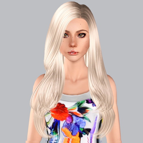 Butterflysims 121 hairstyle retextured by Plumb Bombs for Sims 3