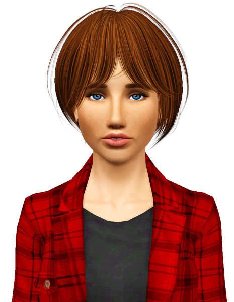 Newsea`s J194 Mushroom hairstyle retextured by Pocket for Sims 3