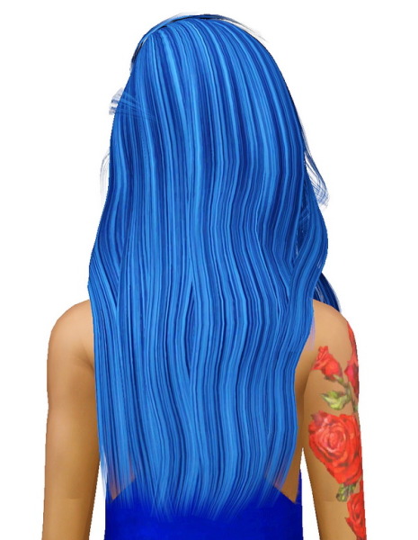 Raonjena 36 hairstyle retextured by Pocket for Sims 3