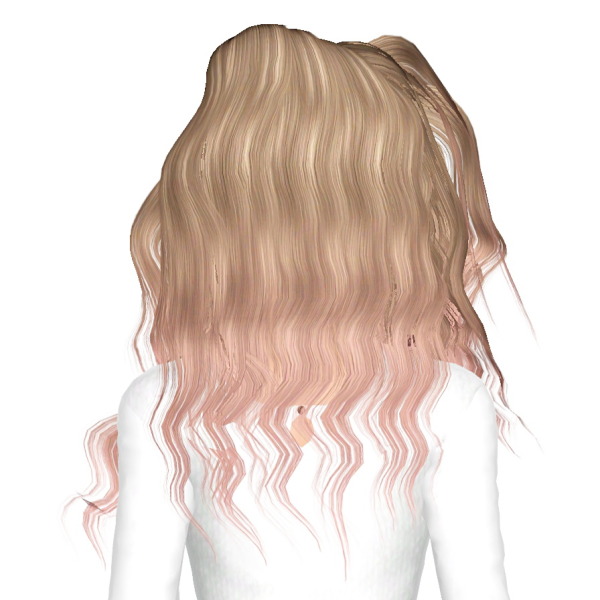 Momo`s Venus hairstyle retextured by July Kapo for Sims 3
