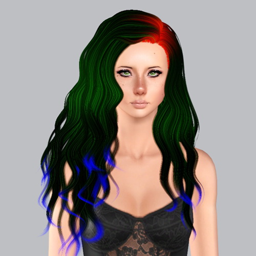 Nightcrawler 26 hairstyle retextured by Plumb Bombs for Sims 3