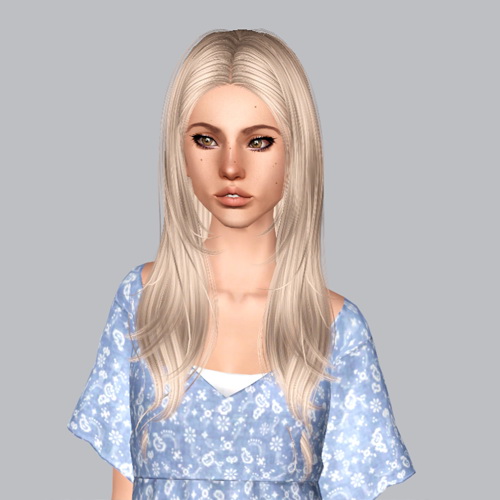 Skysims 11 hairstyle retextured by Plumb Bombs for Sims 3