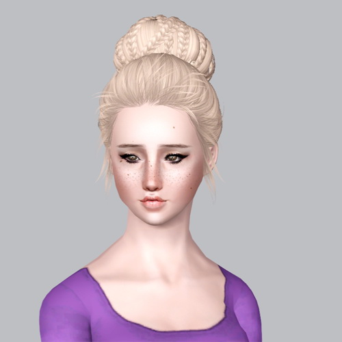 Skysims 238 hairstyle retextureed by Plumb Bombs for Sims 3