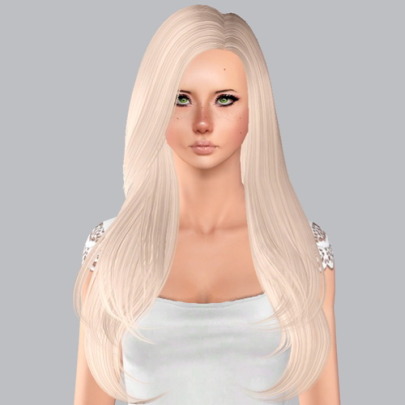 Butterflysims 121 hairstyle retextured by Plumb Bombs - Sims 3 Hairs