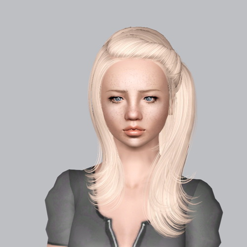 Skysims 3 hairstyle retextured by Plumb Bombs for Sims 3