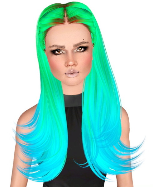 Skysims 236 hairstyle retextured by Monolith for Sims 3