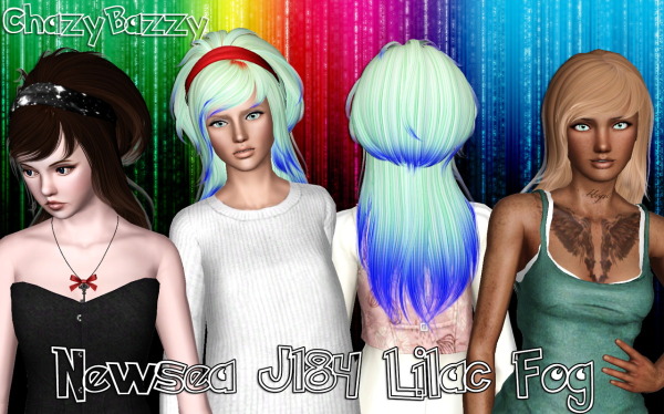 NewSea`s J184 Lilac Fog retextured by Chazy Bazzy for Sims 3