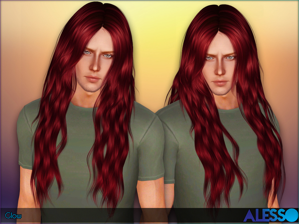 sims 3 long hair male cc