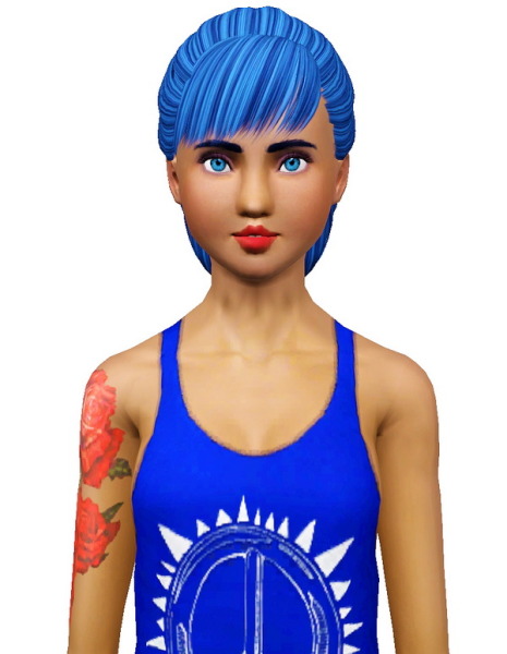 Skysims 219 hairstyle retextured by Pocket for Sims 3