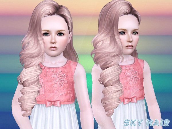 Hairstyle 244 set by Skysims by The Sims Resource for Sims 3