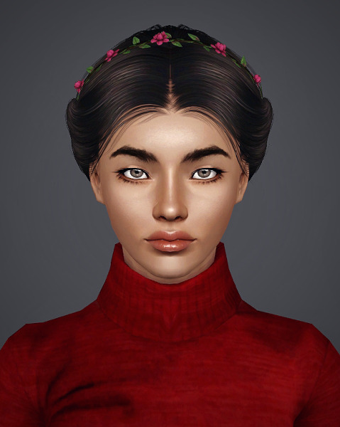 Alesso`s Paula + Kiki Hairstyle retextured by Royal for Sims 3