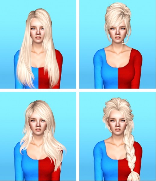 8 New hairstyle retextured by Magically Delicious for Sims 3